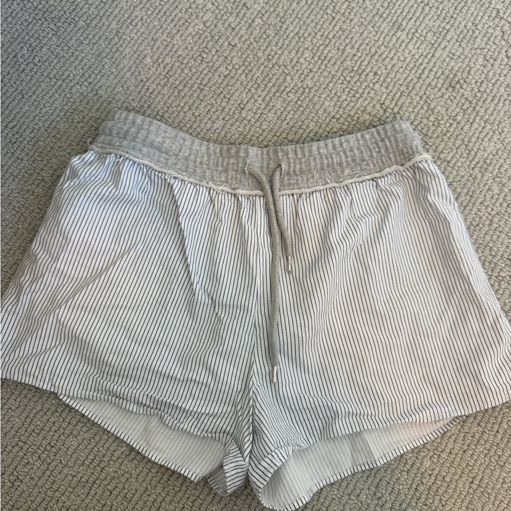 ZARA pinstrip shorts